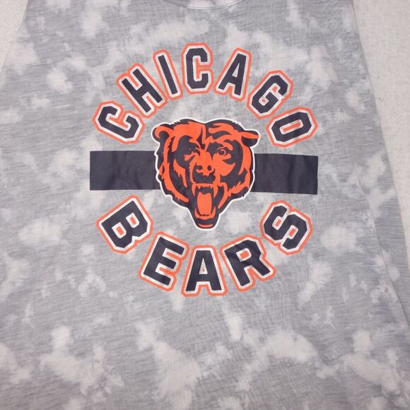 NEW NFL Teen Team Apparel Chicago Bears Tie Dye Tank Top Shirt Size XL 15/17 - Picture 2 of 6